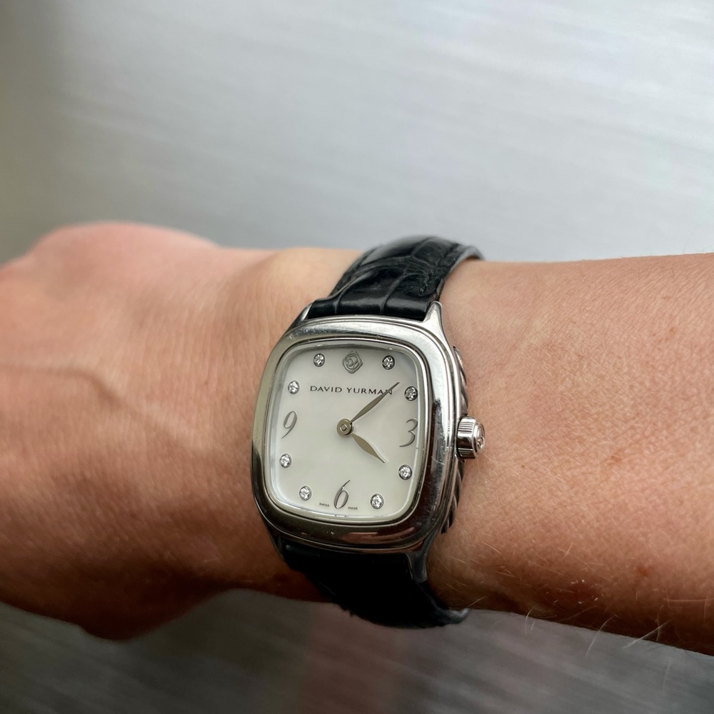 **SOLD**David Yurman Ladies Thoroughbred Watch